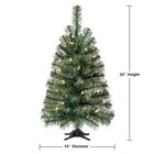 Artificial Christmas Tree With 35 Clear Led Lights 