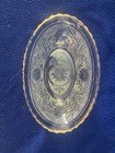 Vintage Anchor Hocking Clear Oval Sandwhich Glass Bowl  1950s