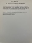 Golf Course Player Maintenance Copyright