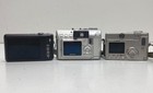 Assorted Compact Digital Camera Lot Of 3