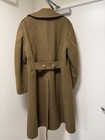 Us Army Wool Overcoat Wwii Era Olive  Size 38r Todays 40r Us M