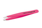 Tweezerman Mini Slant Tweezer - Tweezers For Eyebrows  neon Pink 