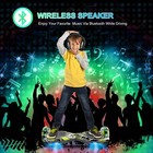 6 5   Electric Hoverboard Wireless Bluetooth Speaker Self-balancing Scooter Led