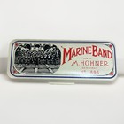 Hohner Marine Band 1896 Harmonica Key C Germany W  Case Vintage Blues Harp