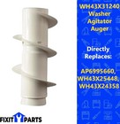 Original Part New Genuine Oem Ge Washer Agitator Auger Wh43x31240