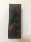 Redwood Burl Stabilized Cutlery Blank Hidden Tang   1 3  X 2  X 5 4     7681