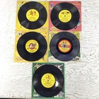 5 Vtg 7  78 Rpm Children s Fairy Tales Records Thumbelina Teddy Bear Picnic