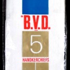 Vintage Men s Handkerchiefs   B v d    Set Of Five   New In Original Packaging