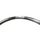 Lie Studio Womens  925 Silver Plated Olga Open Cuff Bracelet  msrp  315 
