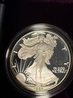 1986-s Proof  1 1oz American Silver Eagle W ogp   Coa