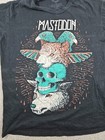 Mastodon 2015 World Tour Totem Skull Concert T-shirt Size Xl Black 100  Cotton