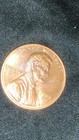 1983-d Lincoln Penny     Obverse Strike Error     Mint Error Coin