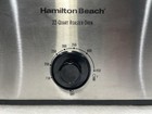 Hamilton Beach 28 Lb 22-quart Roaster Oven With Self-basting Lid Stainless Steel