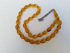 Vintage Style Amber Resin Prayer Beads Fossil Insect Inclusion Tasbih Misbaha