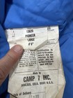 Vintage Camp 7 Boulder  Co 20   Blue Down Mummy Lh Zip Sleeping Bag 30  X 86 