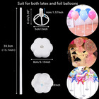 Balloon Stand Kit  15 Pack Balloon Stick Holder With Base For Table Top Centerpi