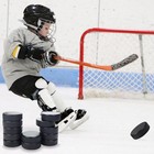 12 Pcs Foam Hockey Pucks  Black Rubber Street Hockey Puck Mini Knee Hockey Balls