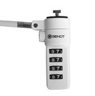 Sendt White Notebook laptop Combination Lock Security Cable