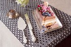 Strova Silver Wedding Cake Knife And Server Set   Party  Anniversary   Reception