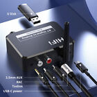 Digital Optical To Analog Dac Receiver Bluetooth 5 1 Aux 2 Rca Audio Converter