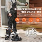 Stand Airless Paint Sprayer 750w 3000psi Electric Paint Sprayer With Cart
