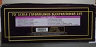 Mth 20-6626 Nickel Plate Road 70    Streamlined Sleeper diner Passenger 2-car Set 