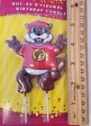 Buc-ee   s Figural Birthday Candle Beaver Gas Station Party Time Bucee s 4 
