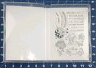 Stampin  Up  Curved Occasions Words   Images Photopolymer Clear Cling Stamp Set