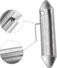 Stainless Steel Guiro Instrument Latin Percussion Instrument Shaker Metal