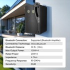 Herdio Bluetooth Outdoor Speakers Waterproof 4 Pack 400w Wired For Patio