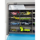 Hot Wheels Carrying Case With Assorted Die-cast Cars - Gray   Blue