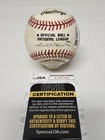 Tony Perez Signed Rawlings Official National League Baseball Jsa Coa Reds A5