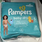 Pampers Baby Dry Diapers Size 5 27 lb Sesame Street  48 Diapers