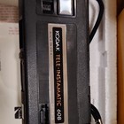 Kodak Tele-instamatic 608 Compact 110 Film Camera Black Wrist Strap W  Box