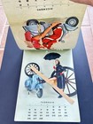 Vespa Piaggio 1961 Old Calendar Old Calendar