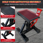 Dirt Bike Lift Stand 440 Lbs Adjustable Hydraulic Lift Jack For Motorcycle Hoist