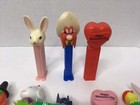 Vintage Lot Of 12 Pez Dispensers Pumpkin  Batman  Santa  Valentine   s Day