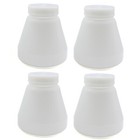 4x Bottles Hopper Cup For Electrostatic Powder Coat System Pc02 pc03 Spray Paint