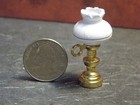 Dollhouse Miniature Brass Kerosene Lamp 1 12 One Inch Scale D64 Dollys Gallery