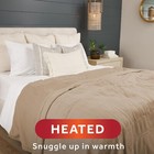 Royal Ultra Fleece Heated Electric Blanket Queen Size  90  X 84   12 Heat Settin
