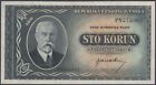 Czechoslovakia 100 Korun Nd  1945  Unc