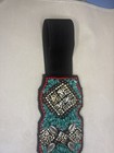 Vintage Handmade Beads   Stones Belt Made In India By Tibetan Refugees Turquoise