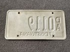 Rare Low Digit 1990 s Dare Pennsylvania License Plate  119 Rare All Original