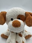 Ty Pluffies 2007 Peppy Puppy Dog Brown White Spots Stuffed Baby Plush Ty Lux 8   