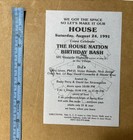 1991 Larry Levan Nick Jones Comacho Crazy Ace Nyc House Music Rave Club Flyer