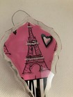 Hobby Lobby Pink   Black 7  Paris Themed Wall Hook Eiffel Tower