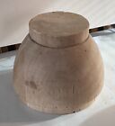Vintage Wood Block Hat Mold Millinery Form Size 22 Mold 537 Look           10 