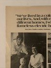1972 Edison Electric Print Ad Charles Adele Ashley Durham New Hampshire Vtg 70s