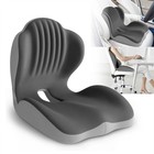Ergonomic Seat Cushion With Back Support  L-shaped Memory Foam For Car Office