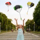 Playful Interactive Durable Sturdy Easy-to-use 30pcs Mini Plastic Parachute Toys